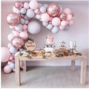 120 Pack Premium Macaron Balloons Arch Kit